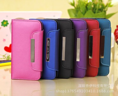 【iphone5C磨沙皮套 苹果5C插卡钱包手机保护壳 批发】价格,厂家,图片,手机保护套/保护壳,深圳乔伊科技-